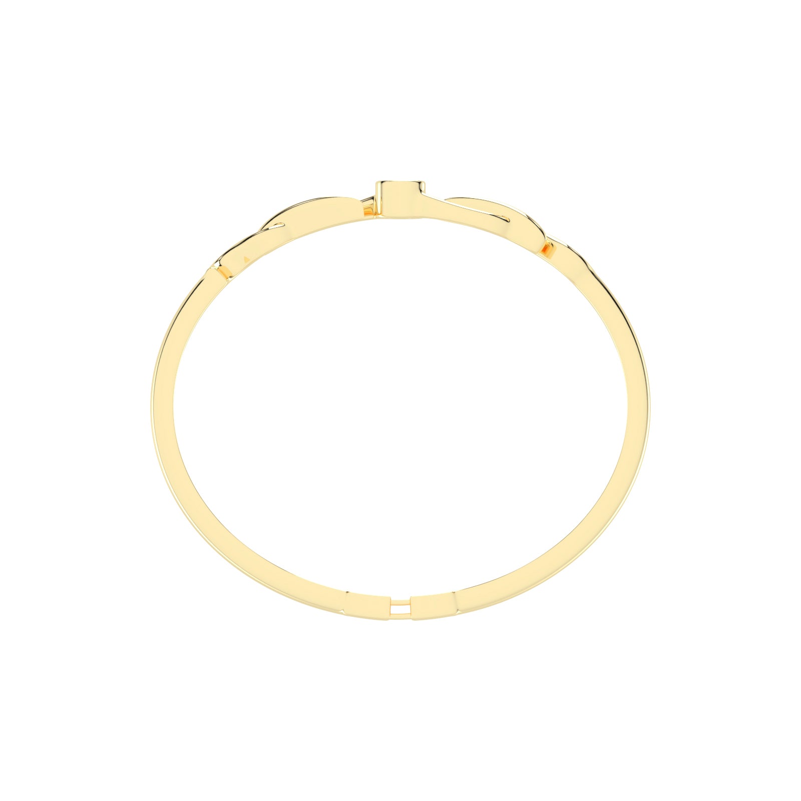 Vellia 0.50Ct Single Round Cut Kada Lab Diamond Bracelet