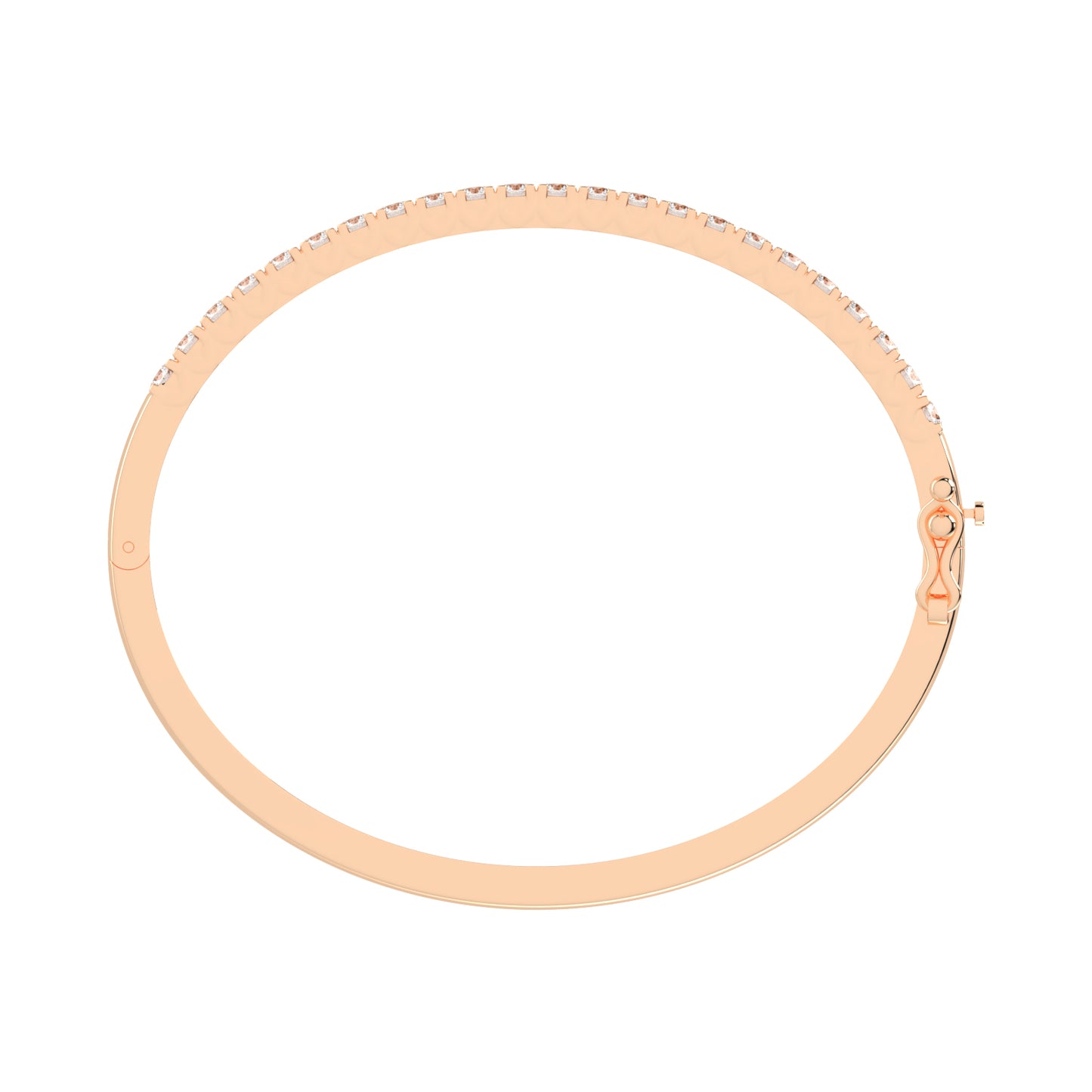 Alora 2Ct Round Cut Kada Lab Diamond Bracelet