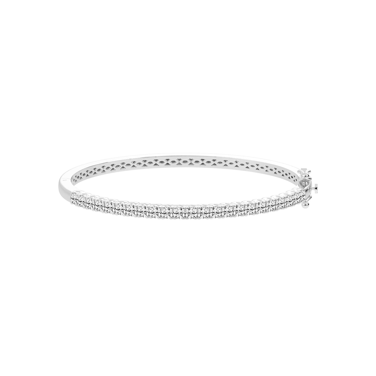 Alora 2Ct Round Cut Kada Lab Diamond Bracelet
