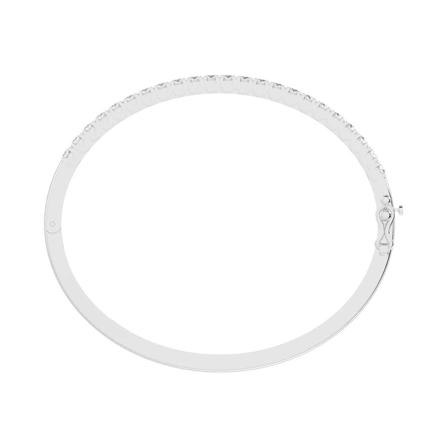 Alora 2Ct Round Cut Kada Lab Diamond Bracelet