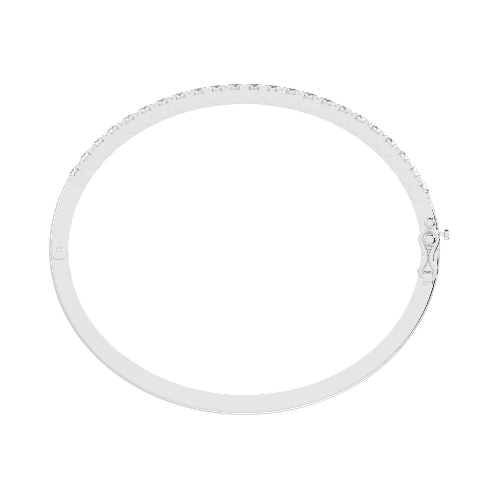 Alora 2Ct Round Cut Kada Lab Diamond Bracelet