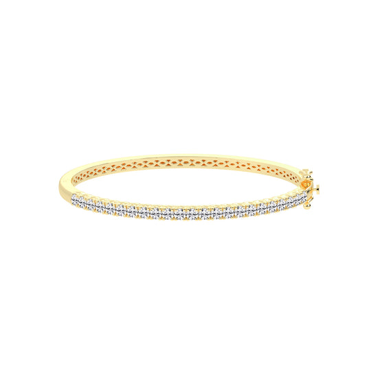 Alora 2Ct Round Cut Kada Lab Diamond Bracelet
