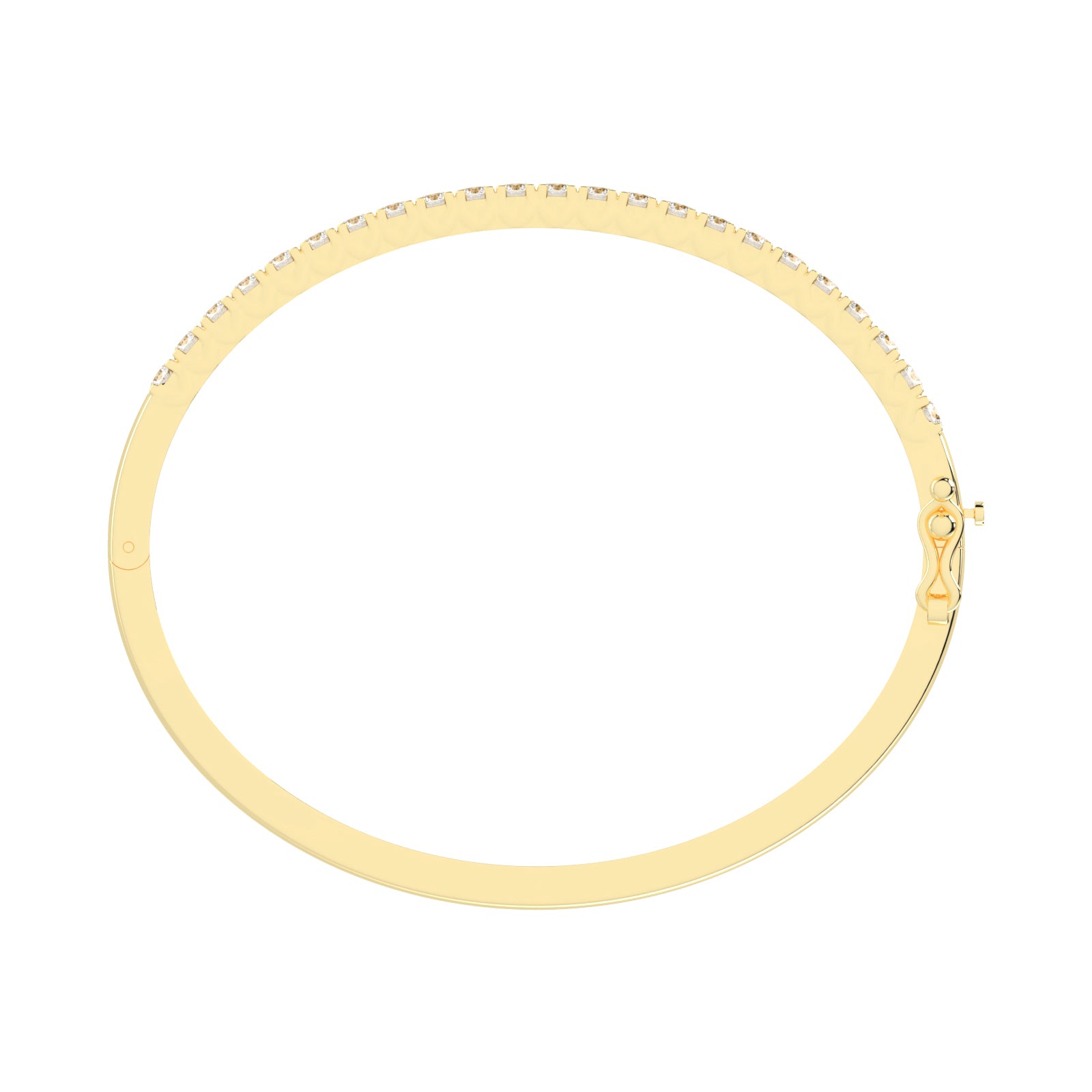 Alora 2Ct Round Cut Kada Lab Diamond Bracelet