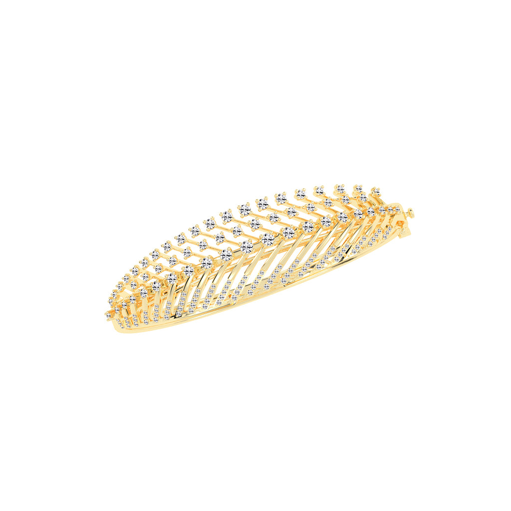 Rivara Round Cut Kada Lab Diamond Bracelet