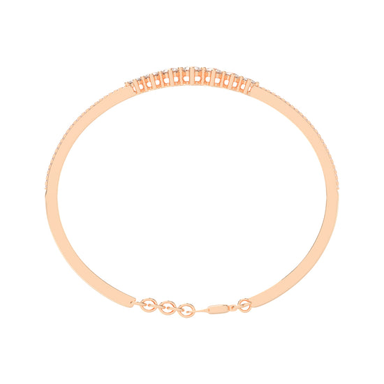 Zaira 1.5Ct Round Cut Kada Lab Diamond Bracelet