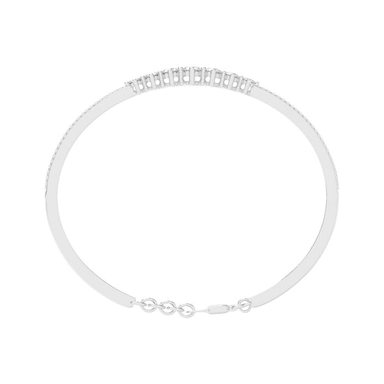 Zaira 1.5Ct Round Cut Kada Lab Diamond Bracelet