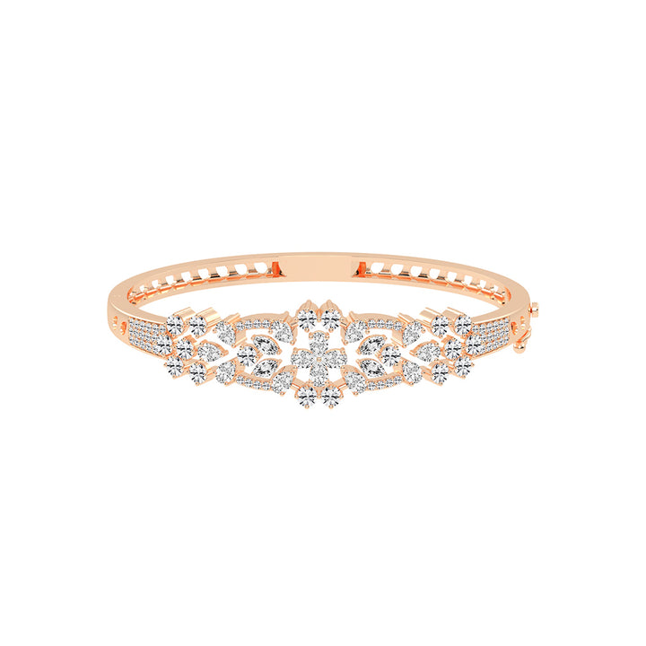 Sienna 3.75Ct Marquise Cut Kada Lab Diamond Bracelet