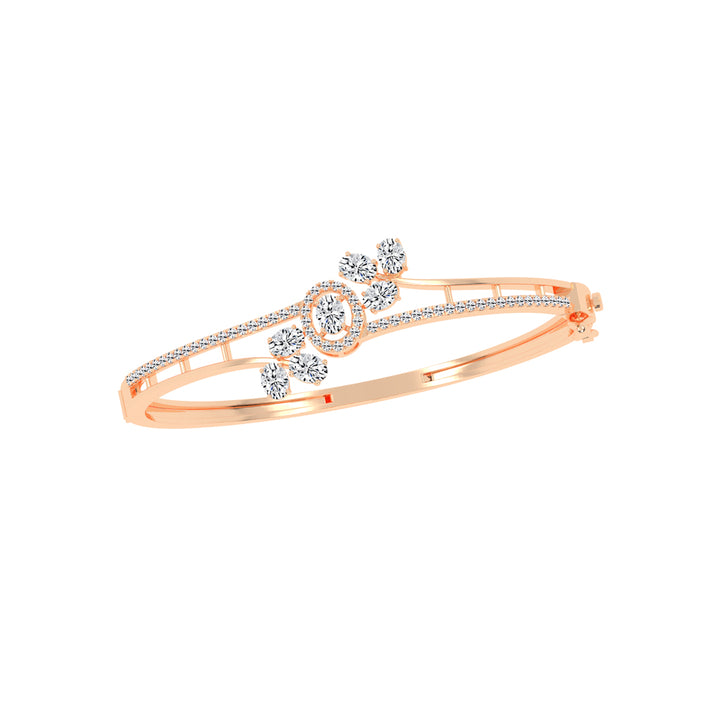 Lumis 2Ct Oval Cut Kada Lab Diamond Bracelet
