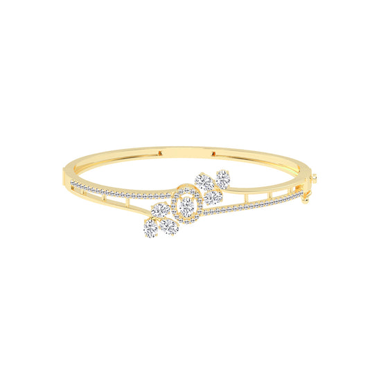 Lumis 2Ct Oval Cut Kada Lab Diamond Bracelet