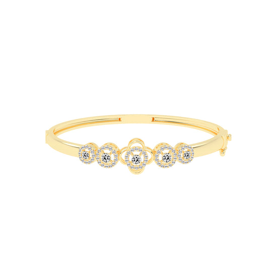 Valen 150Ct Cushion Cut Kada Lab Diamond Bracelet