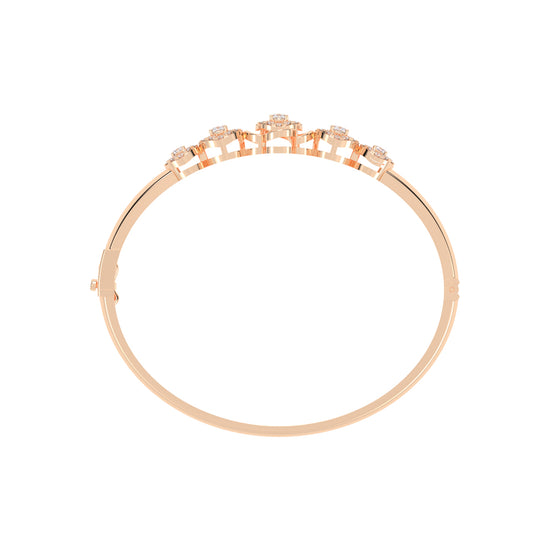 Valen 1.50Ct Cushion Cut Kada Lab Diamond Bracelet