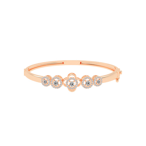 Valen 150Ct Cushion Cut Kada Lab Diamond Bracelet