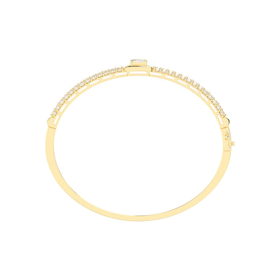 Eira 3Ct Four Row Radiant Cut Kada Lab Diamond Bracelet