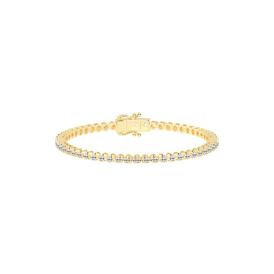 Viora 1.50Ct Miracle Setting Round Cut Tennis Lab Diamond Bracelet
