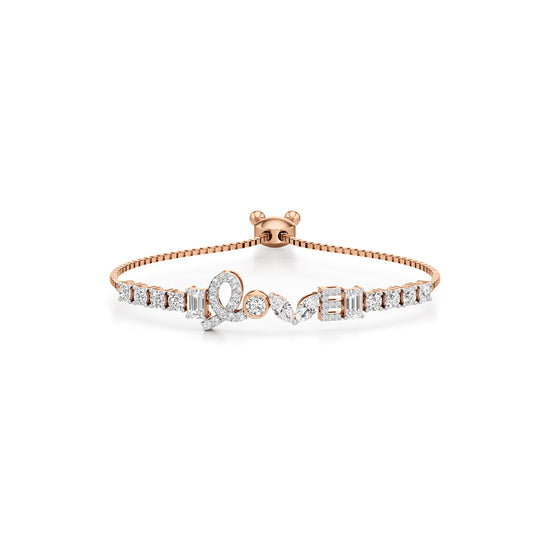 Dazzling Love Diamond Bracelet