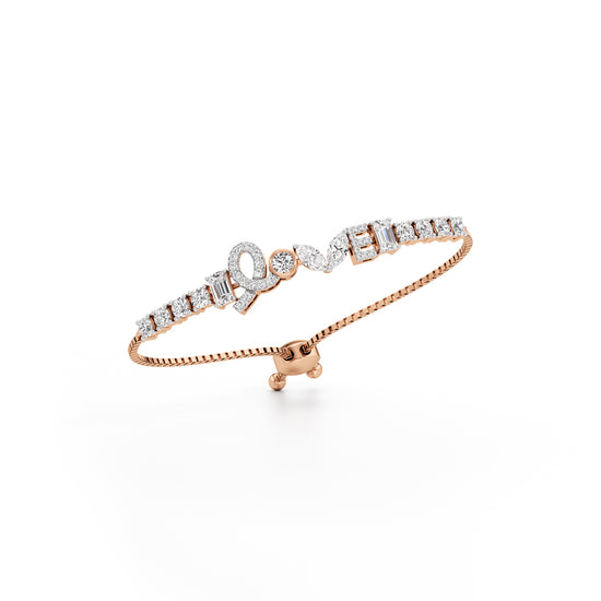 Dazzling Love Diamond Bracelet