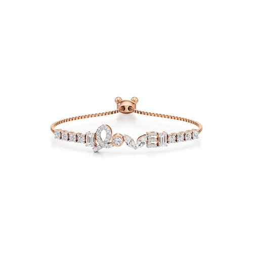 Dazzling Love Diamond Bracelet