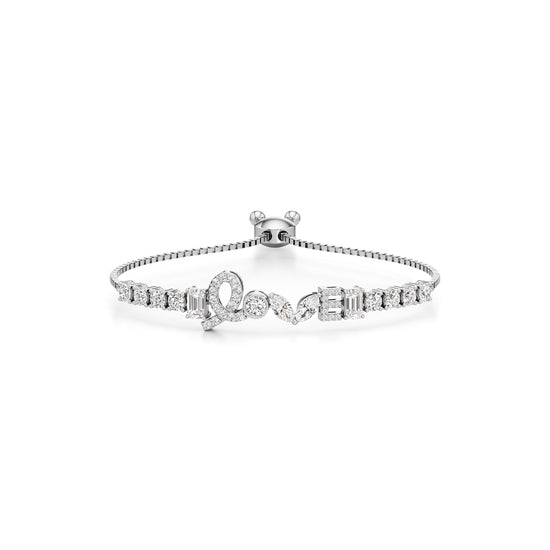 Dazzling Love Diamond Bracelet