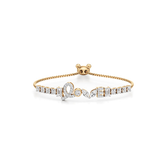 Dazzling Love Diamond Bracelet