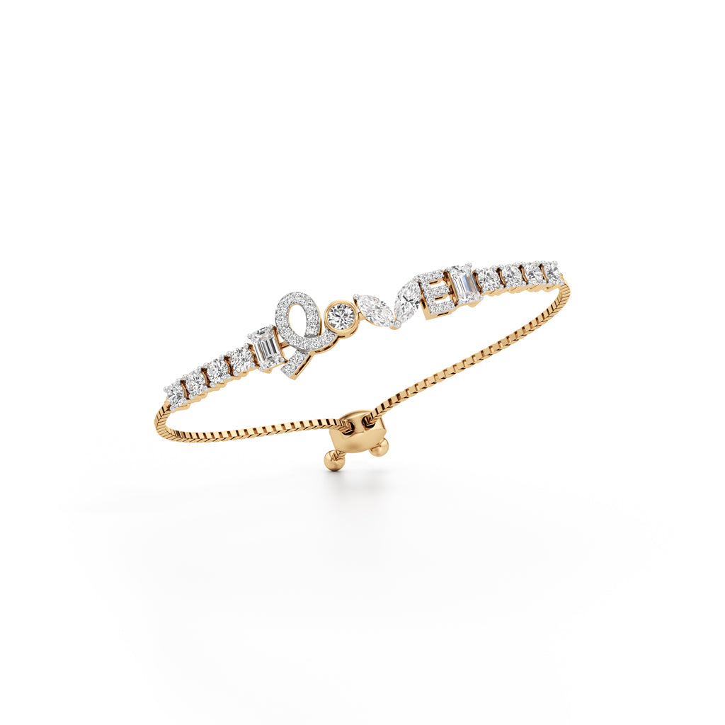 Dazzling Love Diamond Bracelet