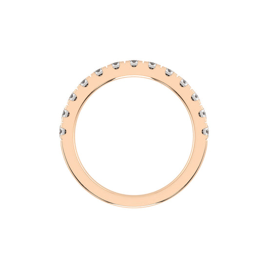Radiance shared style eternity lab diamond ring