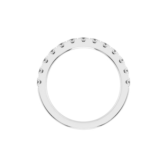Radiance shared style eternity lab diamond ring