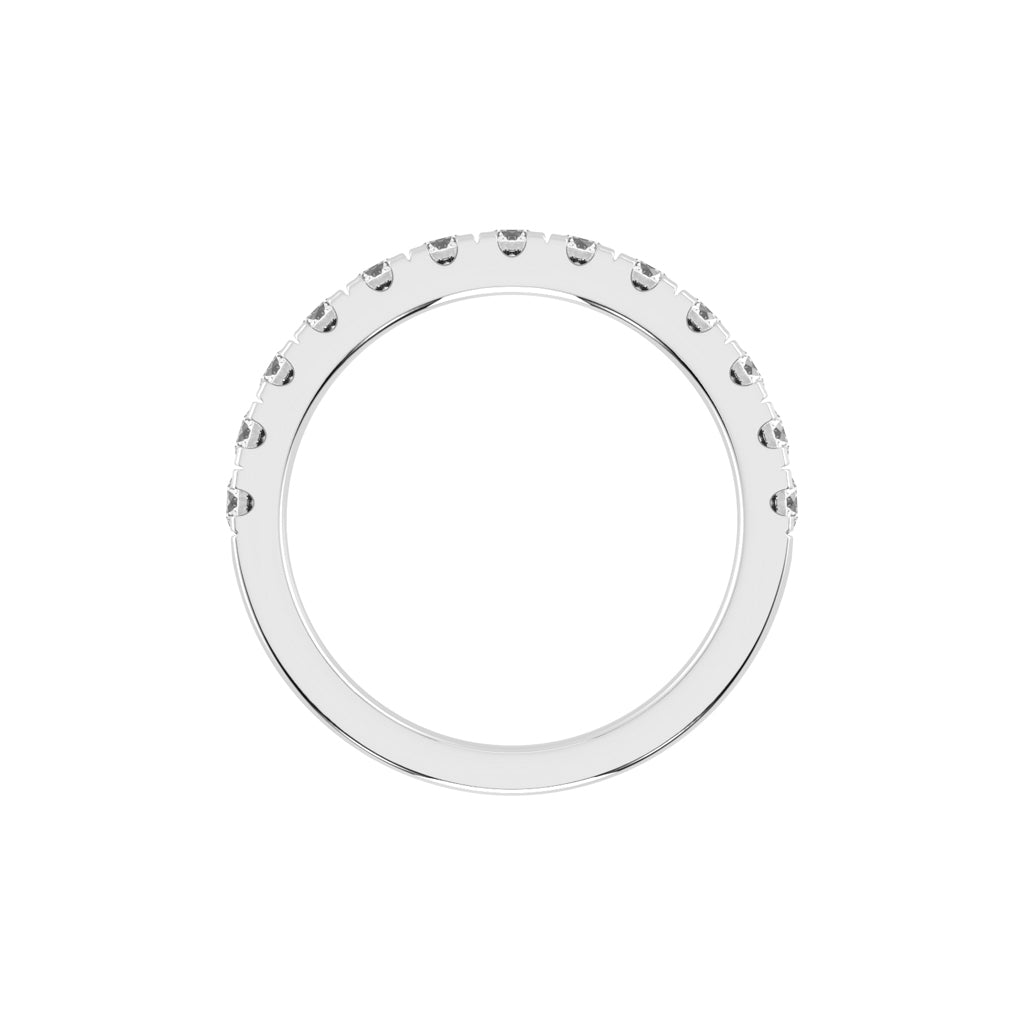 Radiance shared style eternity lab diamond ring