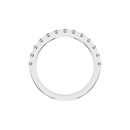 Radiance shared style eternity lab diamond ring