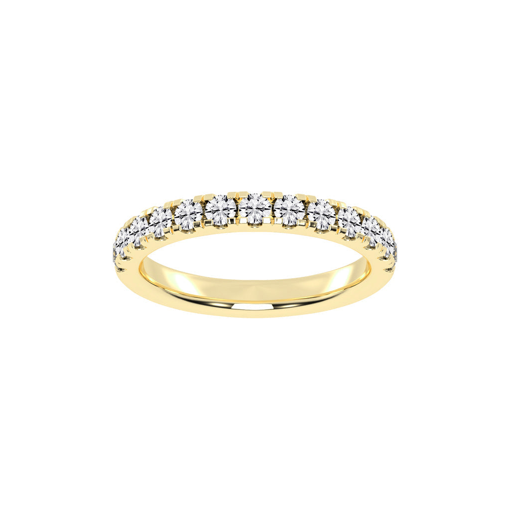 Radiance shared style eternity lab diamond ring