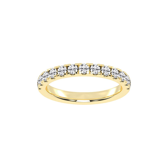 Radiance shared style eternity lab diamond ring