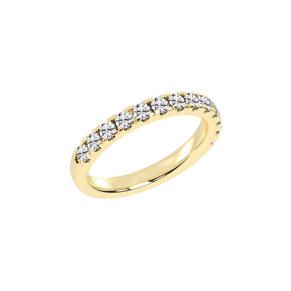 Radiance shared style eternity lab diamond ring