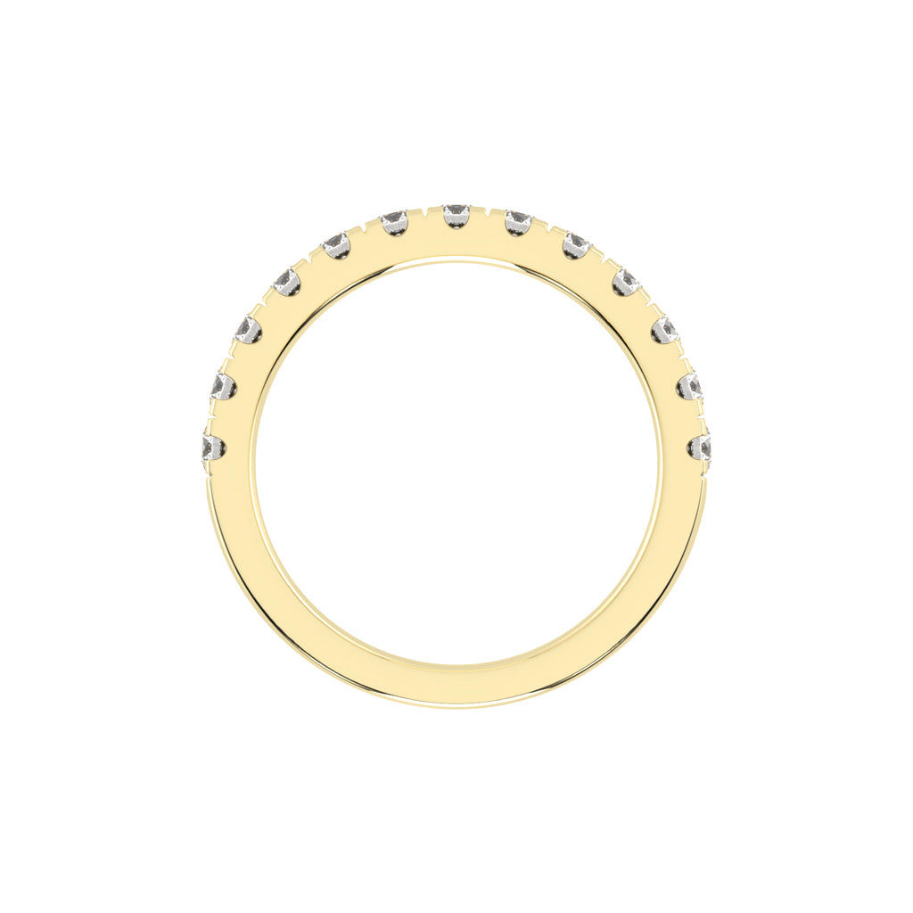 Radiance shared style eternity lab diamond ring