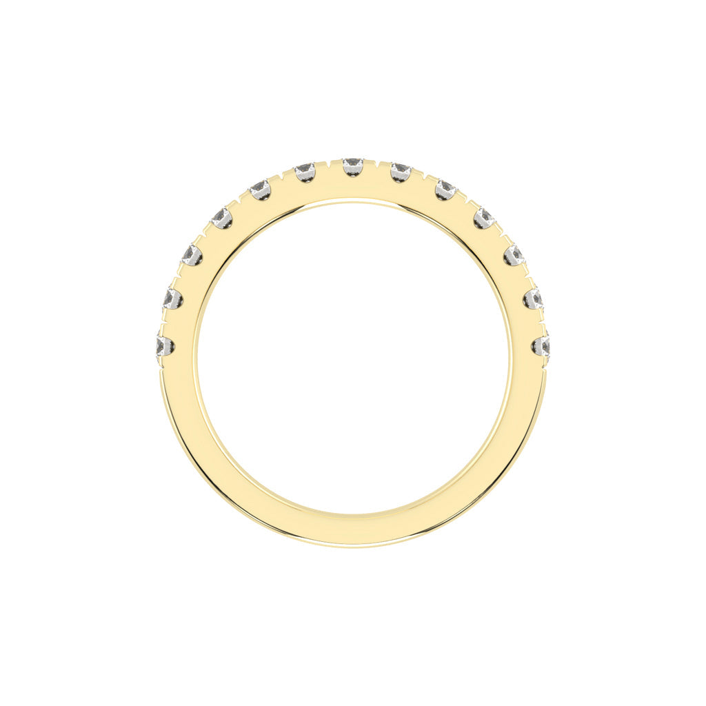 Radiance shared style eternity lab diamond ring