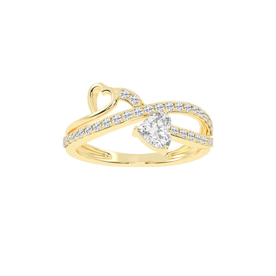 Infinite Love Heart Ring