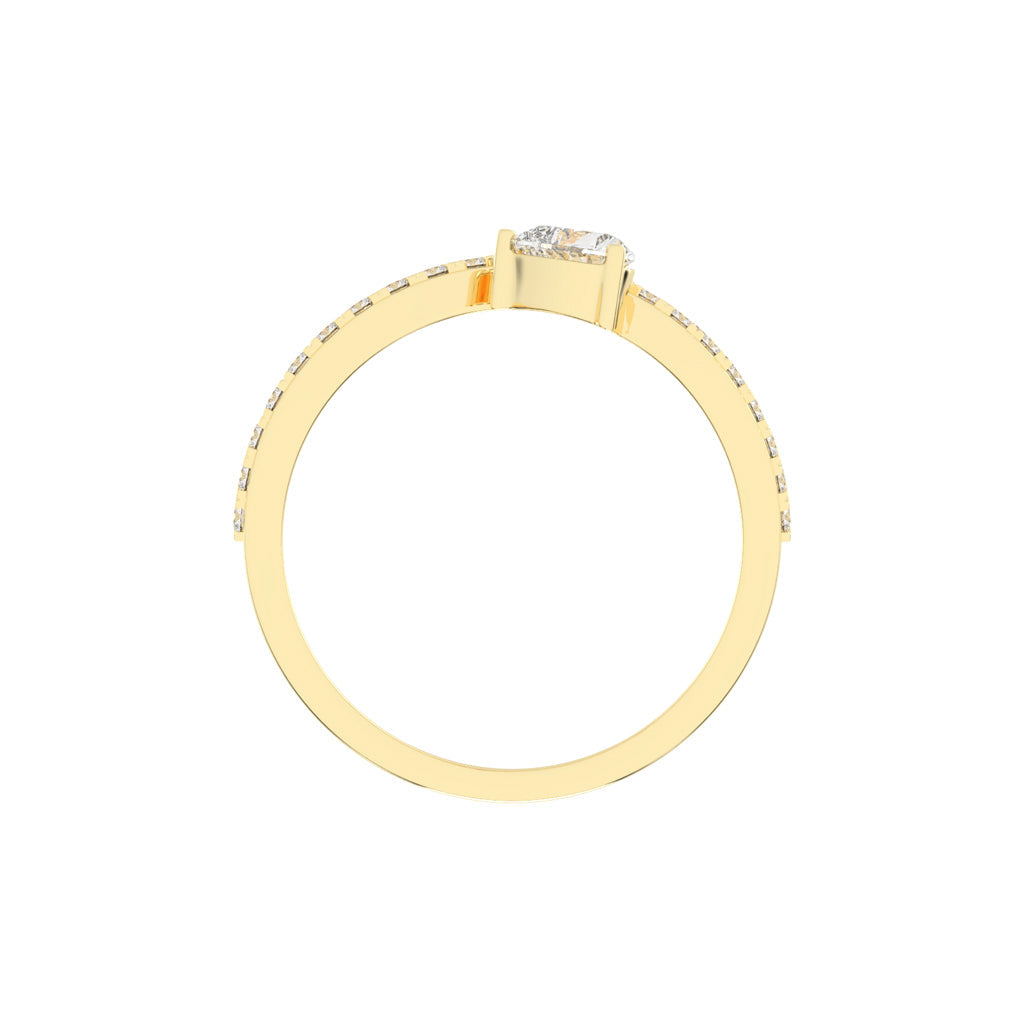 Infinite Love Heart Ring