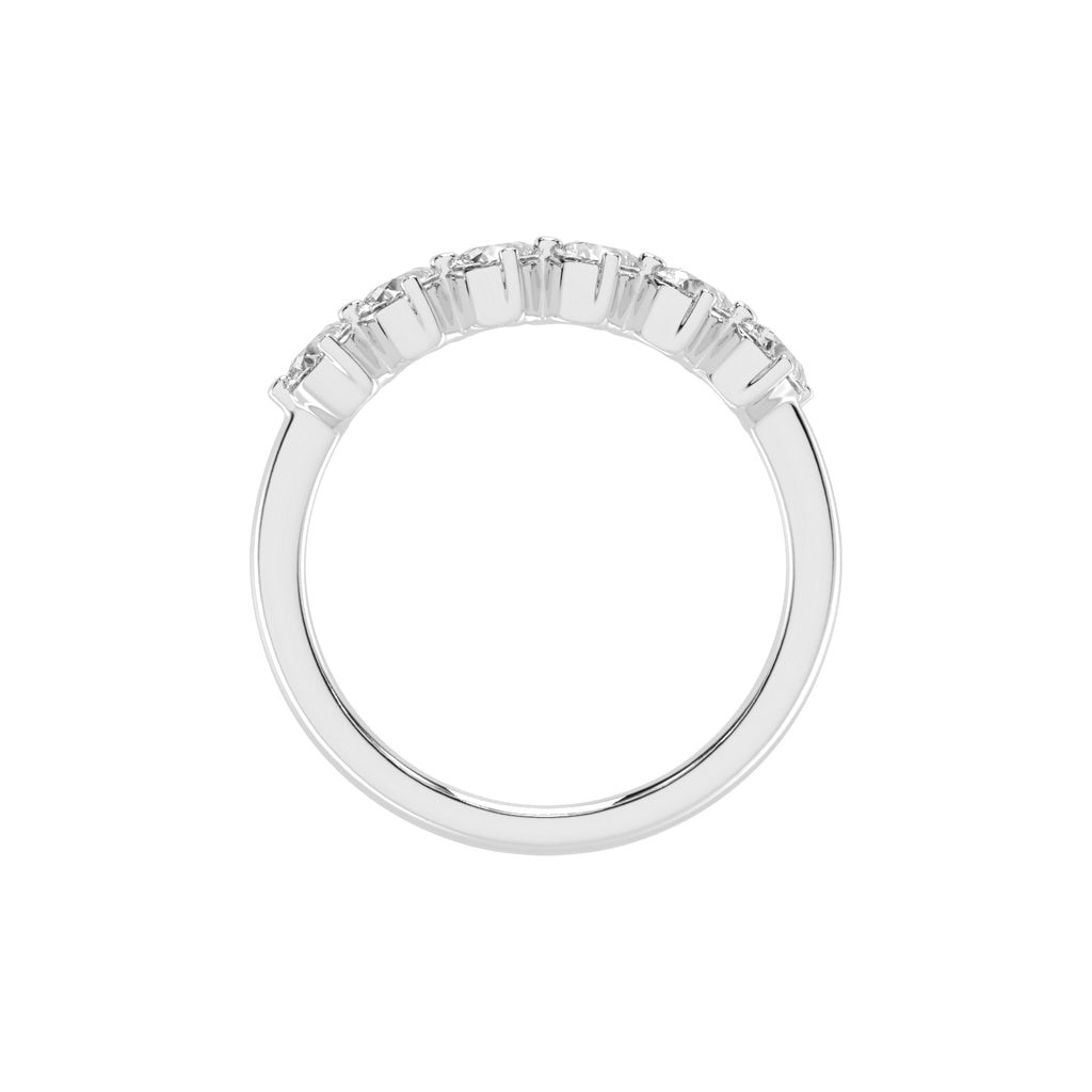 Luxora Pear Shape Eternity Lab Diamond Ring