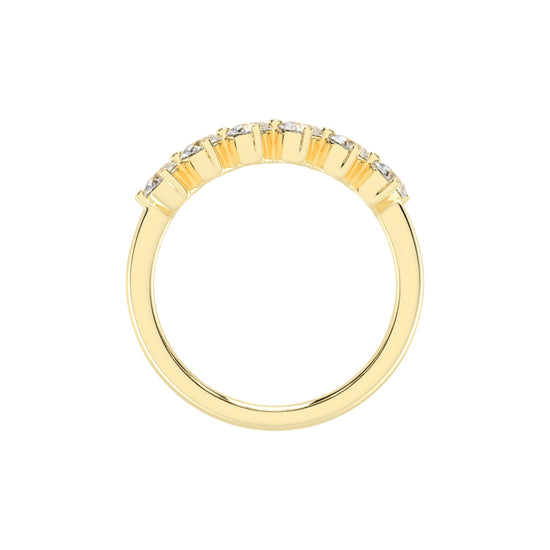 Luxora Pear Shape Eternity Lab Diamond Ring