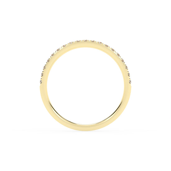 Serenite Surface Prong Delicate Lab Diamond Ring