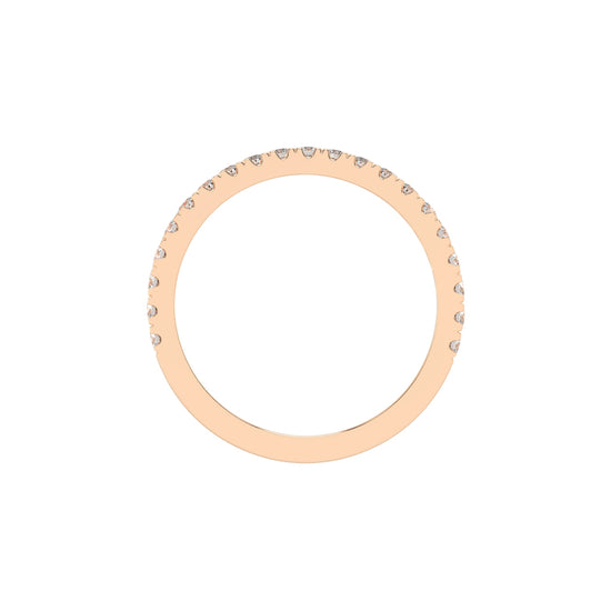 Adorelle Round Cut Delicate Lab Diamond Ring