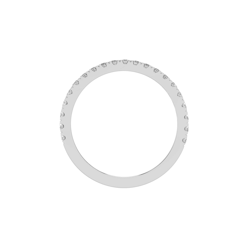 Adorelle Round Cut Delicate Lab Diamond Ring