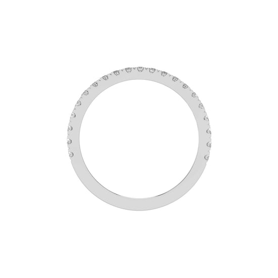 Adorelle Round Cut Delicate Lab Diamond Ring