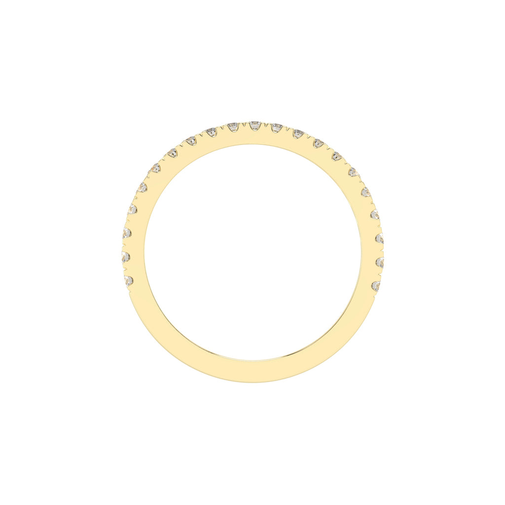 Adorelle Round Cut Delicate Lab Diamond Ring
