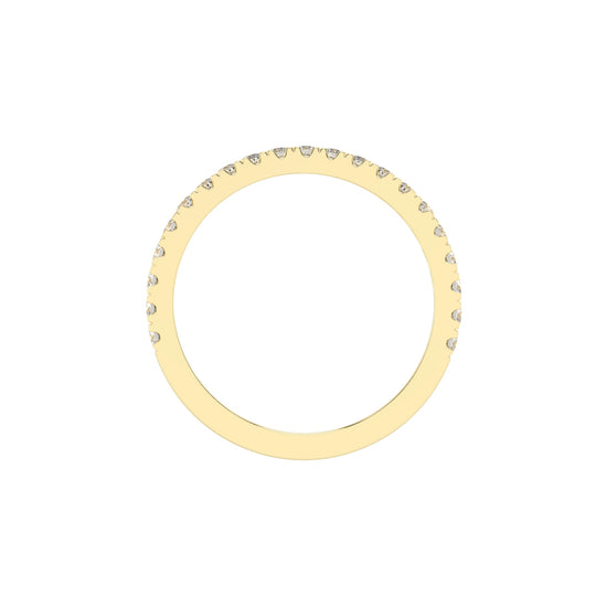Adorelle Round Cut Delicate Lab Diamond Ring