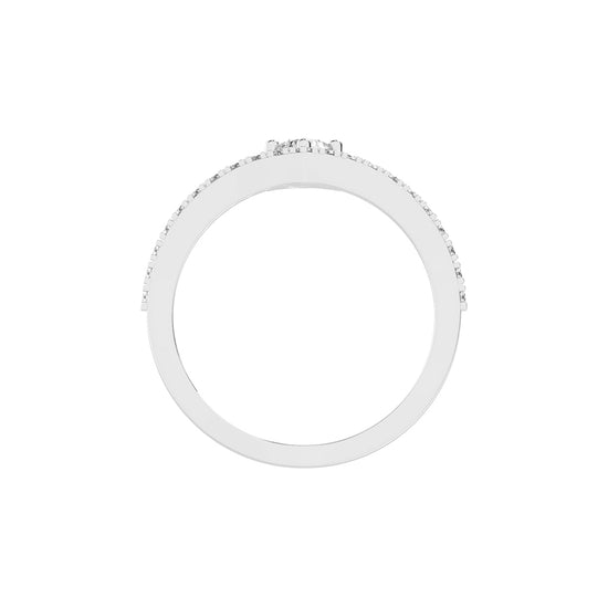 Classic V-Arch Solitaire Ring