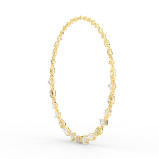 Cadenza Radiant Cut Symphony Necklace