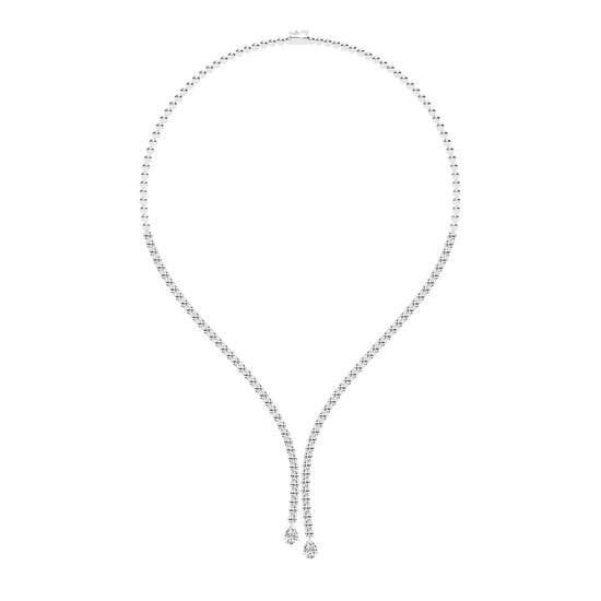Seren Twist Lariat Necklace