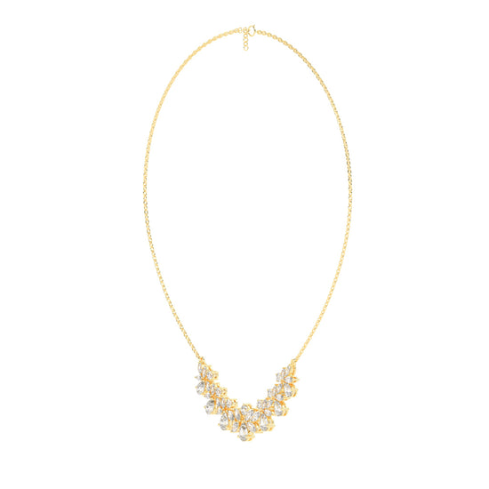 Elora Blossom Cluster Layered Necklace