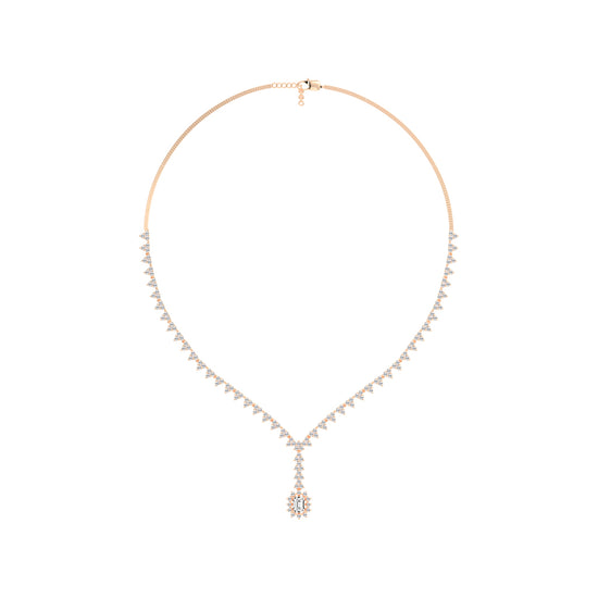 Celeste Cascade Diamond Necklace