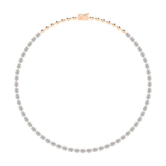Eterna Classic Diamond Tennis Necklace