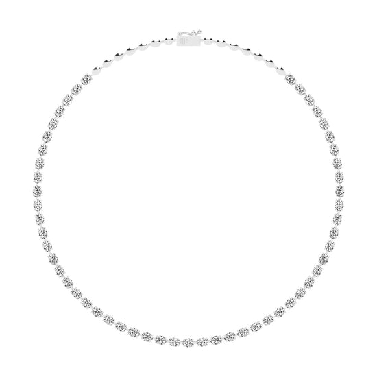 Eterna Classic Diamond Tennis Necklace